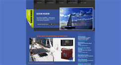 Desktop Screenshot of derinmarin.com